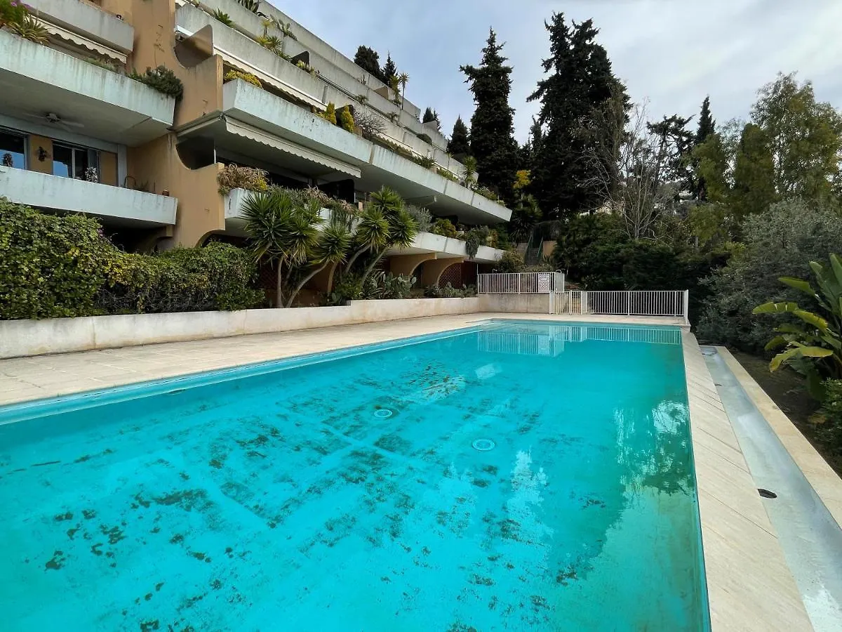 Apartment Le Cap Vert 2Pers Vista Mare Piscina Parcheggio Roquebrune-Cap-Martin France
