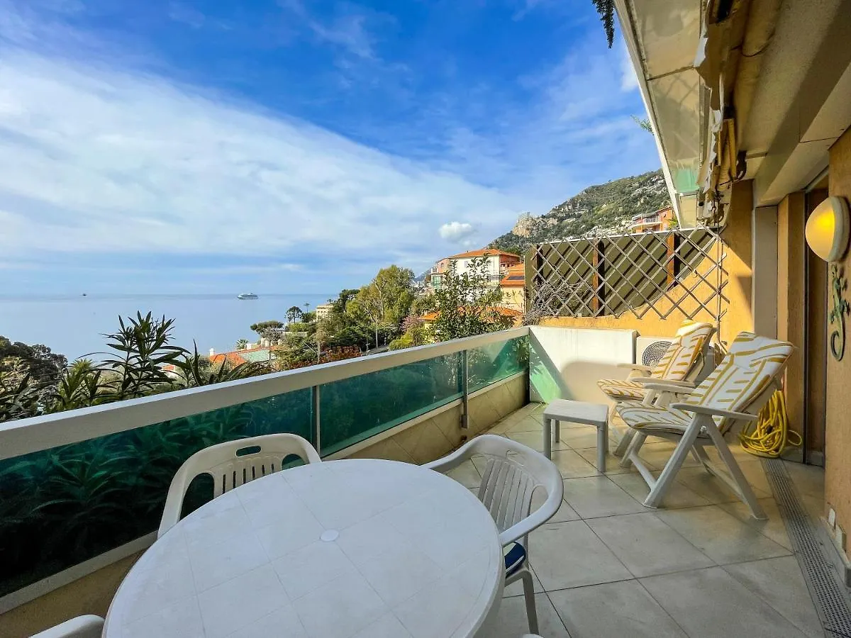 Le Cap Vert 2Pers Vista Mare Piscina Parcheggio Roquebrune-Cap-Martin France